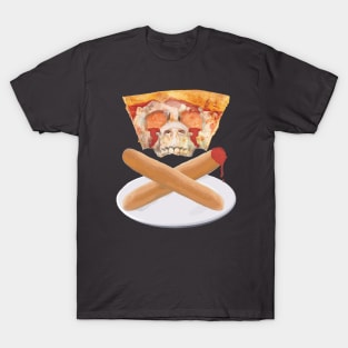 Pizza Skull T-Shirt